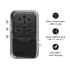 Momax World+ Flow 35W 4-Port charger is a universal travel charger featuring a compact and lightweight design. It includes 4 ports (2 USB-A and 2 USB-C) with a built-in retractable USB-C cable- White